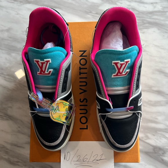 Louis Vuitton x Virgil Abloh Low Top LV Trainer 'Noir' (2019